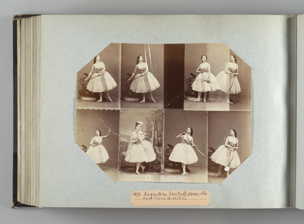 Augustine Stoïkoff dans Pierre de Médicis by André Adolphe-Eugène Disdéri, photograph, 1860