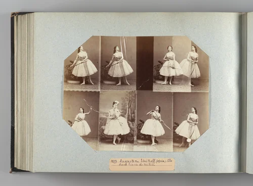 Augustine Stoïkoff dans Pierre de Médicis by André Adolphe-Eugène Disdéri, photograph, 1860