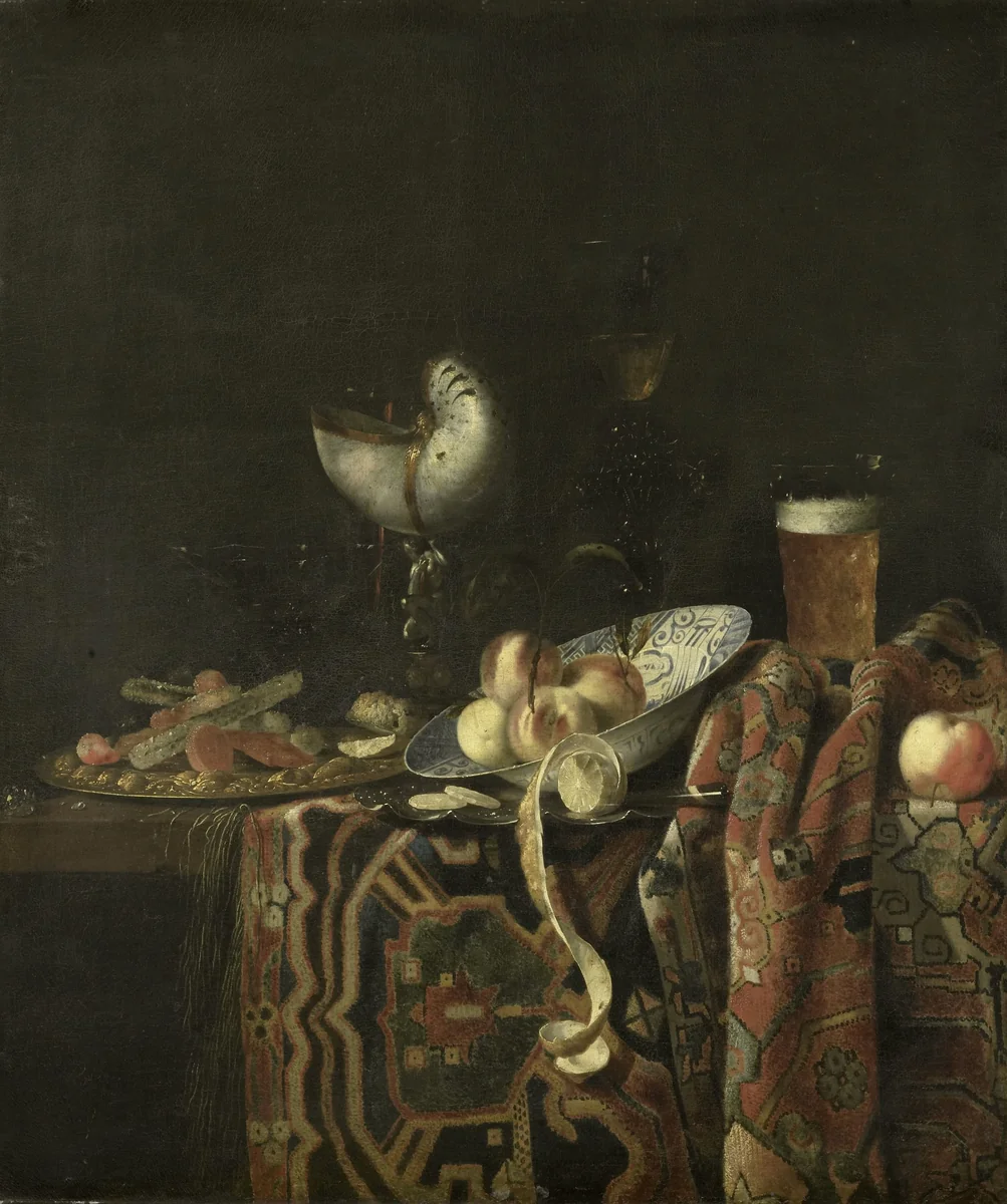 Still Life by Georg Hainz, painting, 1666-1700