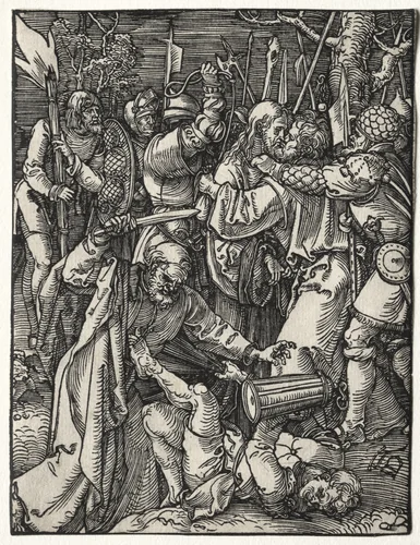 The Small Passion: The Betrayal of Christ by Albrecht Dürer, print, 1509-1510