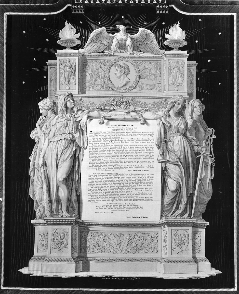 Picture by Germany, textile, 1827-1900