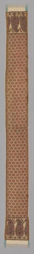 Scarf by Border, textile, 1800-1820
