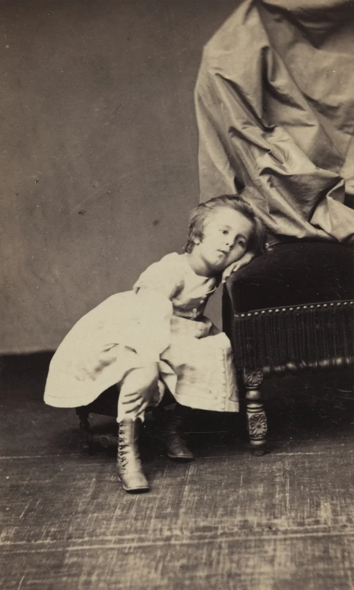 Germaine Lemercier by Pierre Petit, photograph, 1865