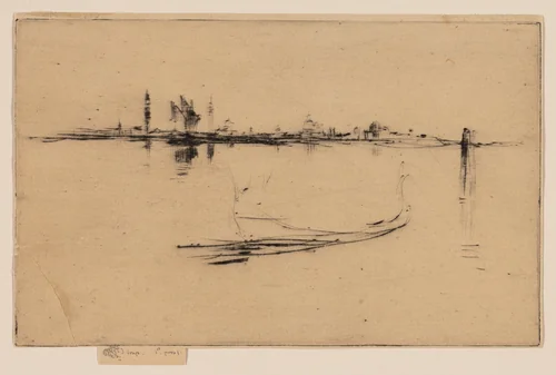 Islands: Evening by James McNeill Whistler, print, 1879-1880