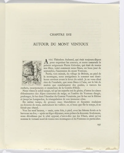 Frédéric Mistral: Mémoires et Recits by Frédéric Mistral: still life (page 197) by Auguste Brouet, other, 1937