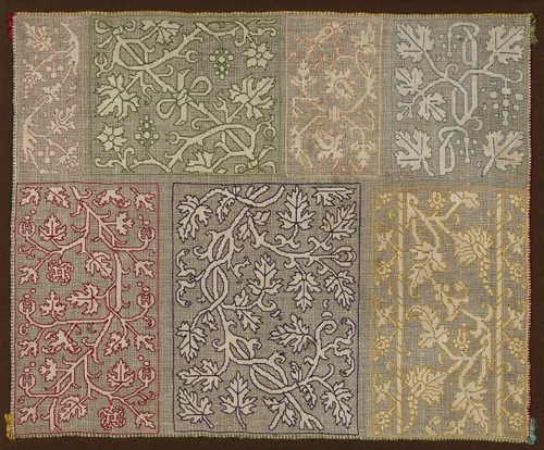 Sampler by Italy, textile, 1601-1700