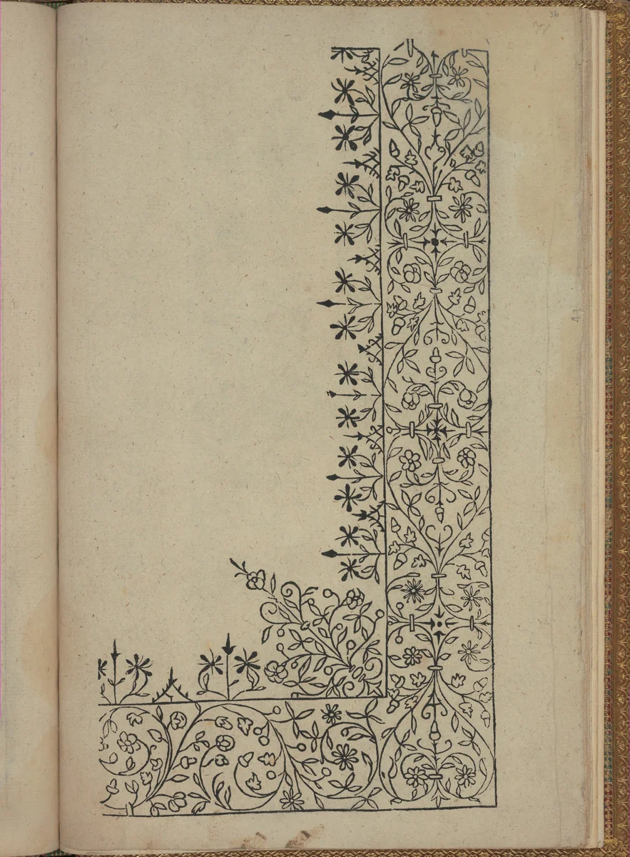 New Modelbüch (Page 36r) by Andreas Bretschneider, book, 1615