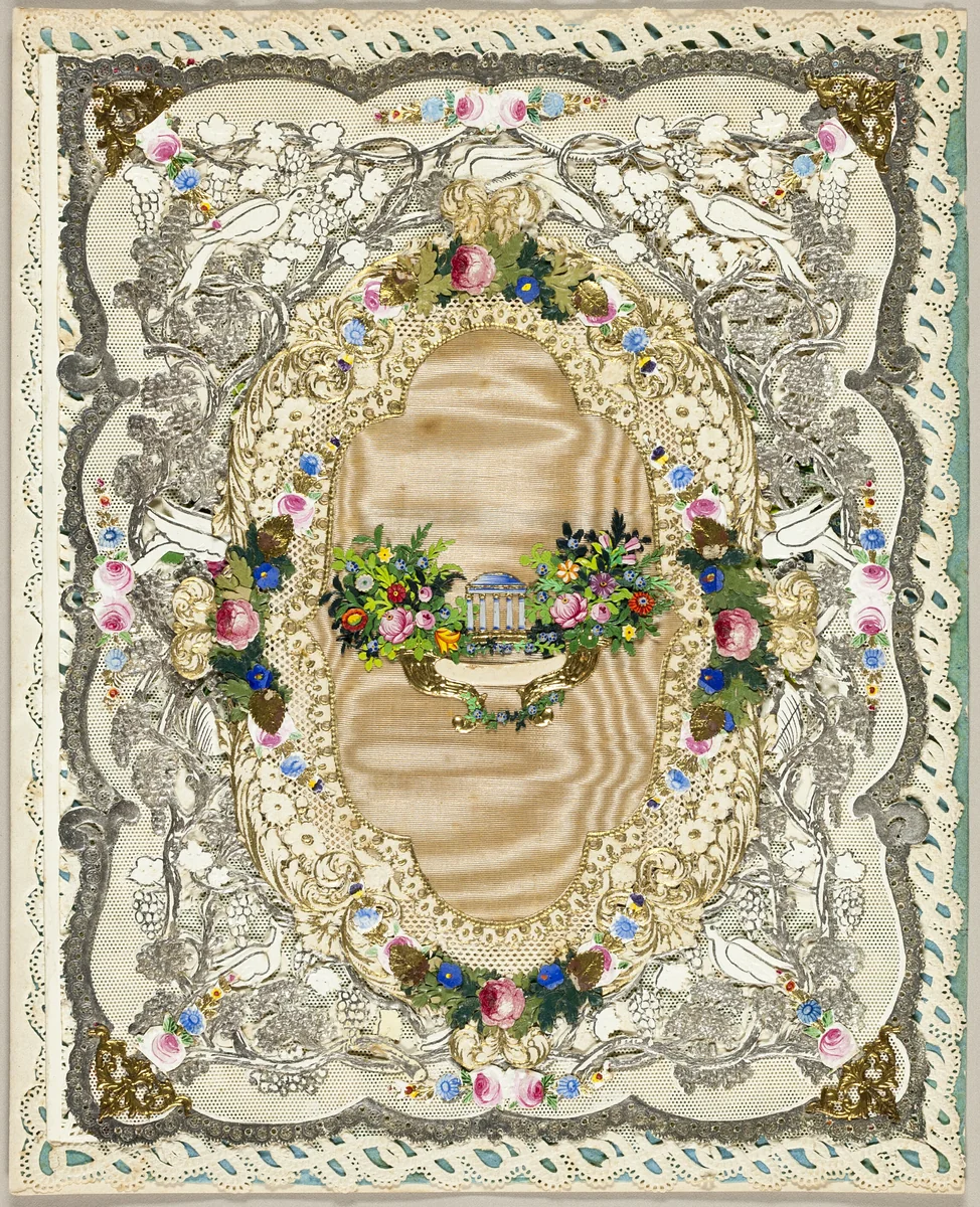 Yours Forever (valentine) by Joseph Mansell, other, 1850-1859