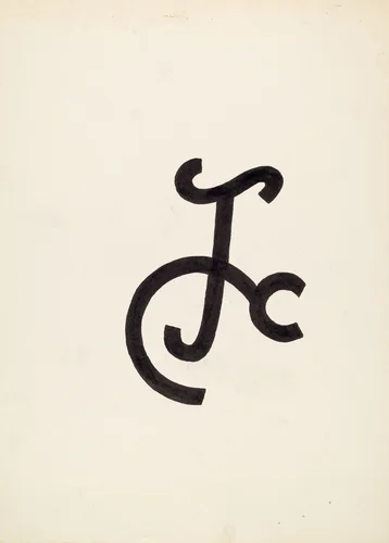Cattle Brand by J. Henry Marley, index of american design, 1936