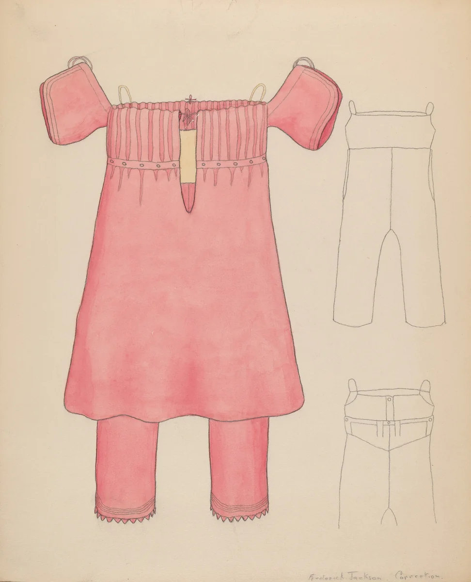 Boy's Suit by Frederick Jackson, index of american design, 1936