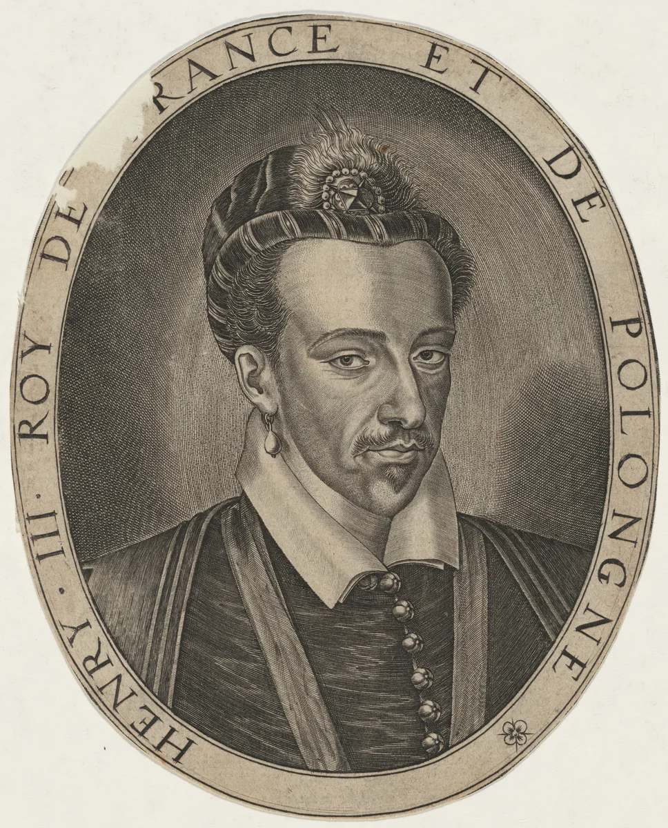 Henry III of France by Thomas de Leu, print, 1560-1620