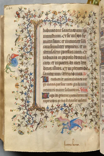 Hours of Charles the Noble, King of Navarre (1361-1425), fol. 314v, Text by Master of the Brussels Initials and Associates, book, 1400-1410