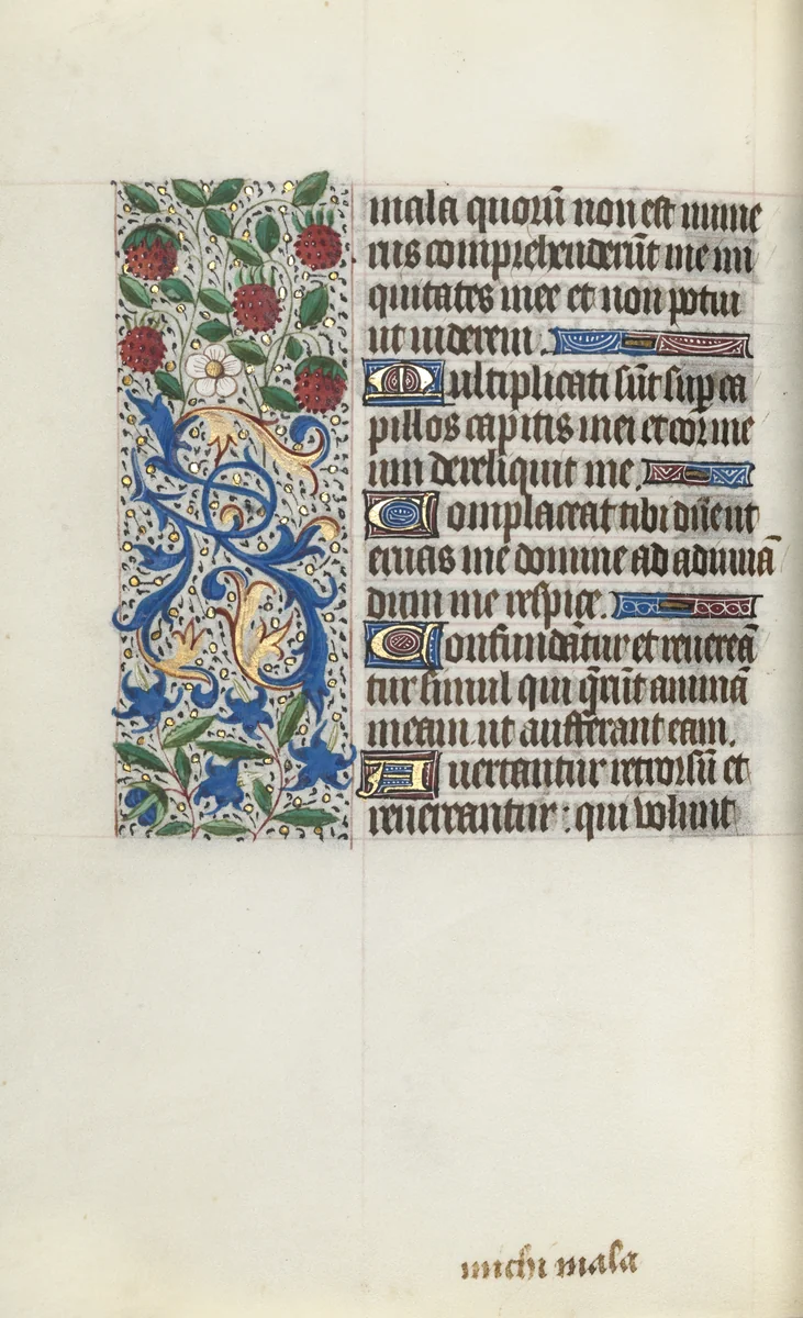 Book of Hours (Use of Rouen): fol. 126v by Master of the Geneva Latini, book, 1465-1475