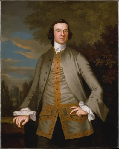 William Axtell by John Wollaston, artwork, 1746-1752