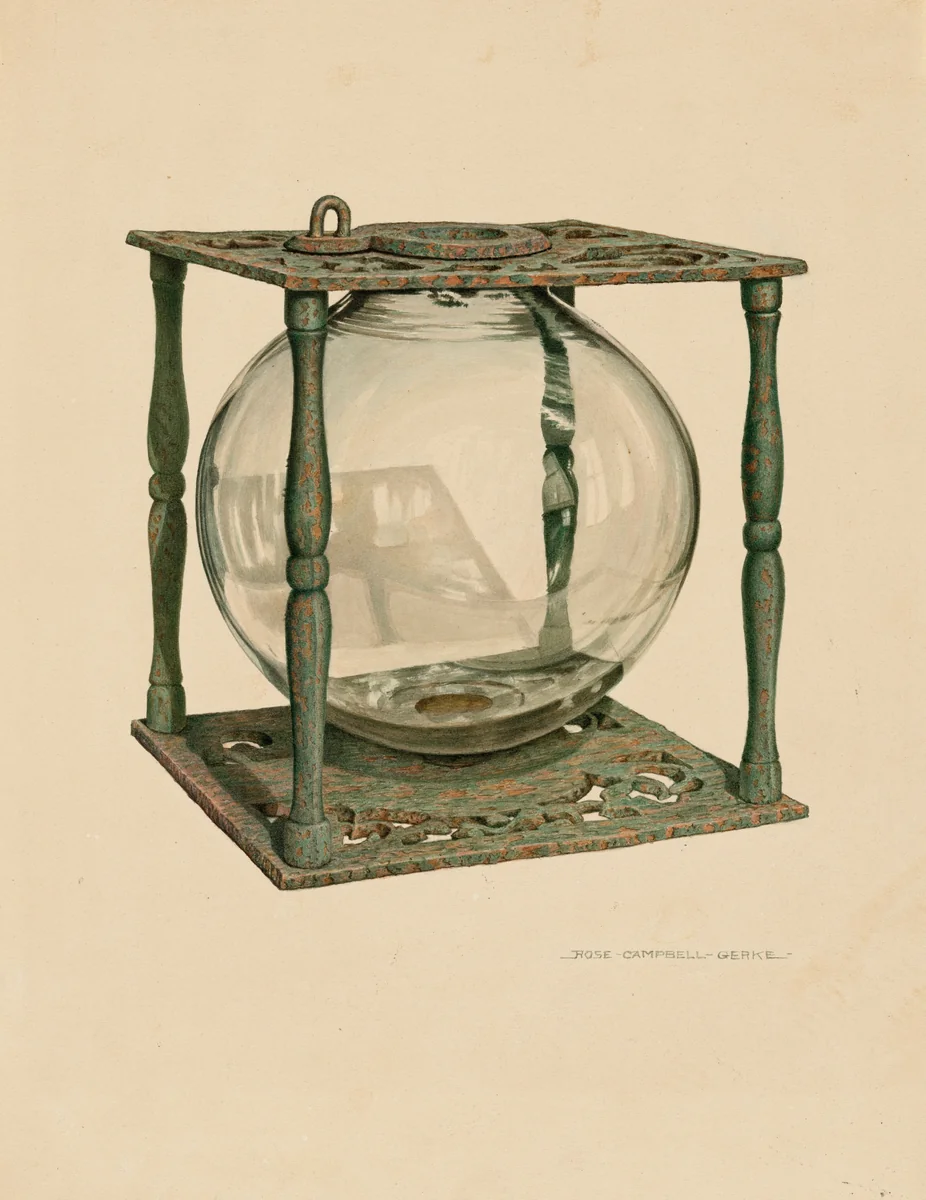 Ballot Box by Rose Campbell-Gerke, index of american design, 1939