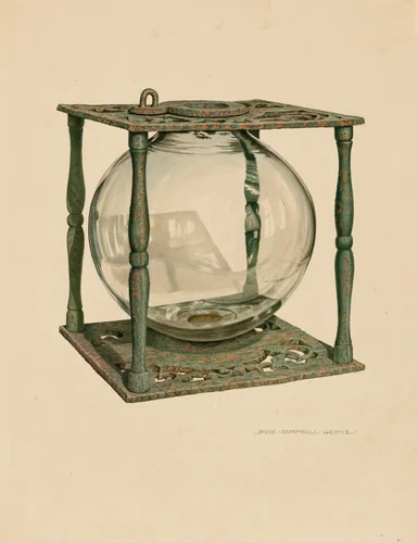 Ballot Box by Rose Campbell-Gerke, index of american design, 1939