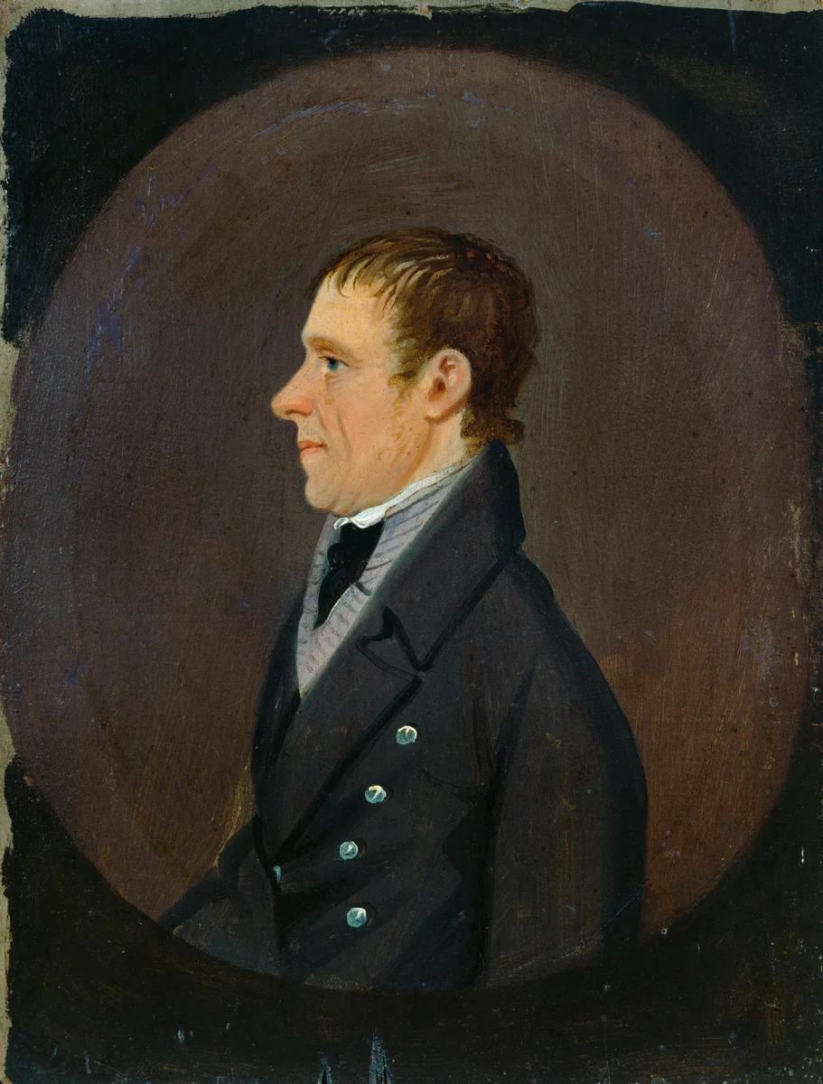 Jacob (?) Leman by Jacob Eichholtz, painting, 1808