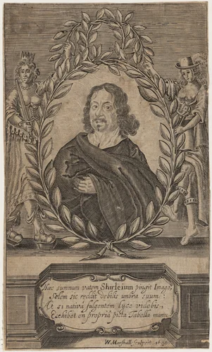 James Shirley by William Marshall, print, 1569-1677