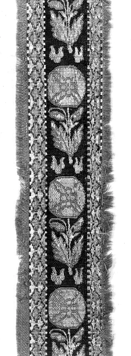 Fragment (Border) by Iran, textile, 1701-1800