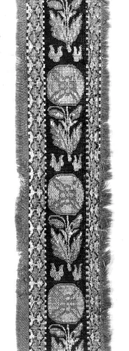 Fragment (Border) by Iran, textile, 1701-1800