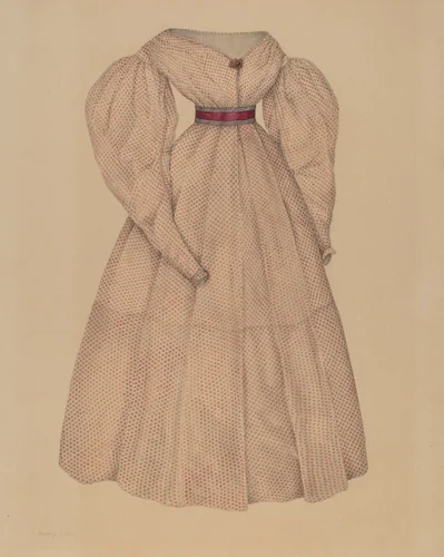 Dress by Nancy Crimi, index of american design, 1938