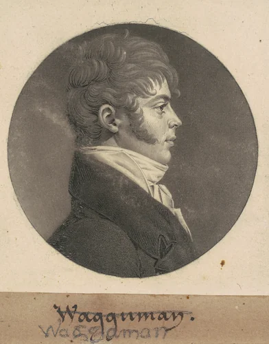 Thomas Ennalls Waggaman by Charles B. J. Févret de Saint-Mémin, print, 1808