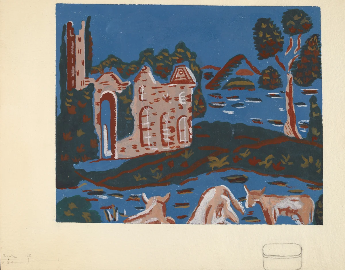 Bandbox Design by American 20th Century, index of american design, 1939