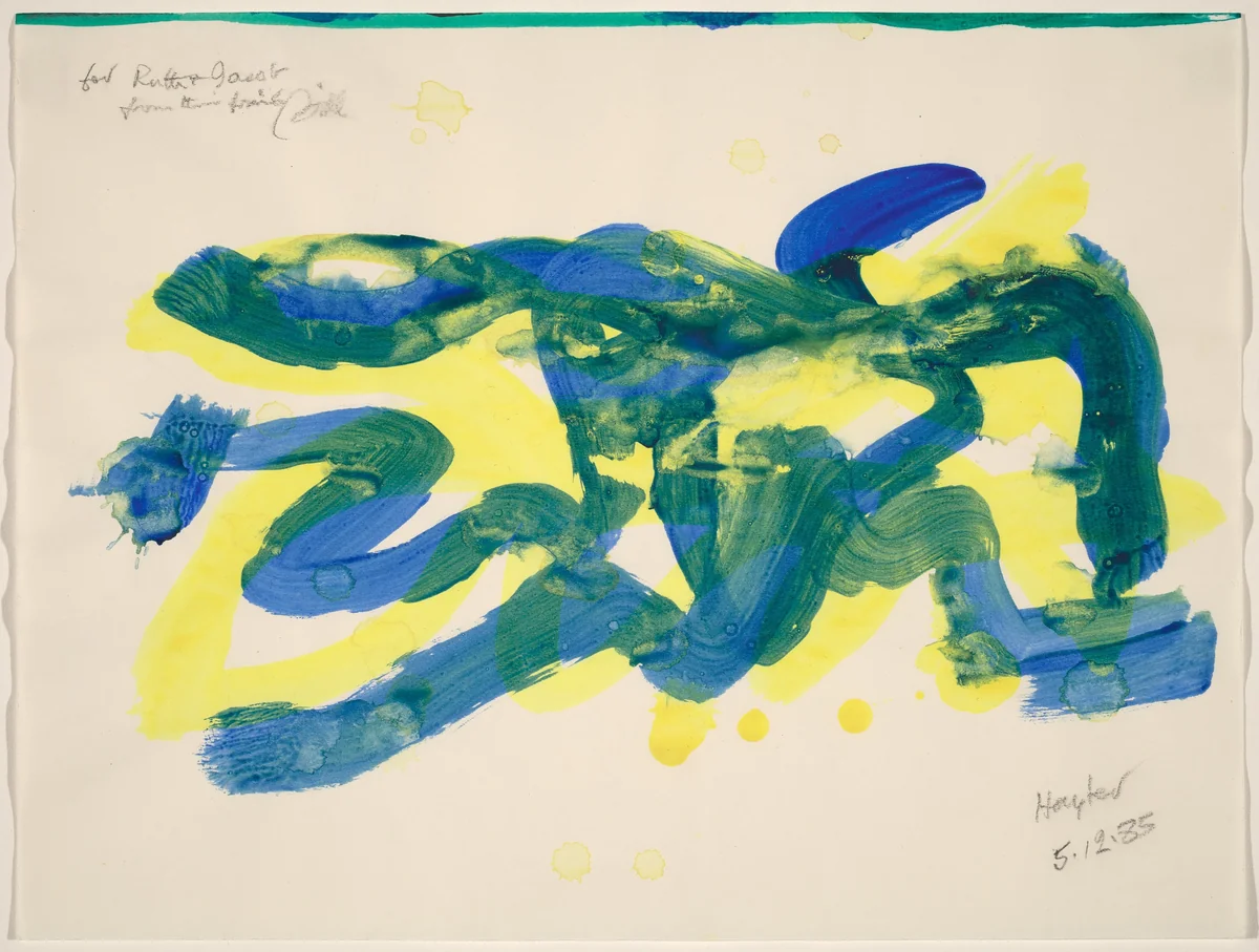 Untitled by Stanley William Hayter, drawing, 1985