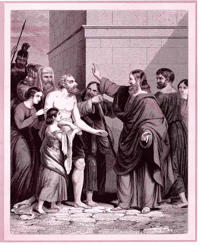 The Illuminated Bible by John Gadsby Chapman, book, 1846