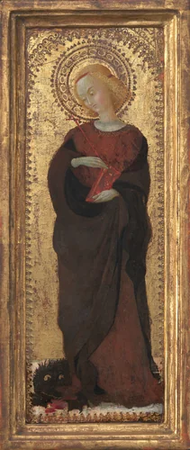 Saint Margaret by Sassetta, painting, 1435