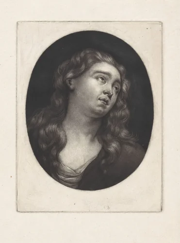 Maria Magdalena by Abraham Bloteling, print, 1676