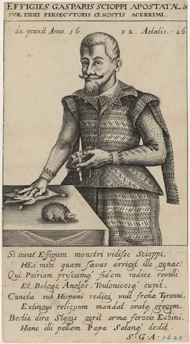 Gaspar Scioppi by Unknown 19th Century, print, 1620