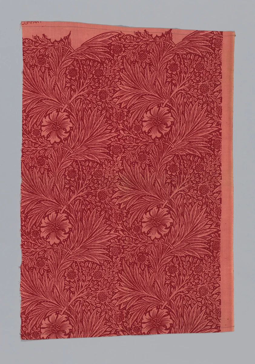 Marigold by William Morris, textile, 1875