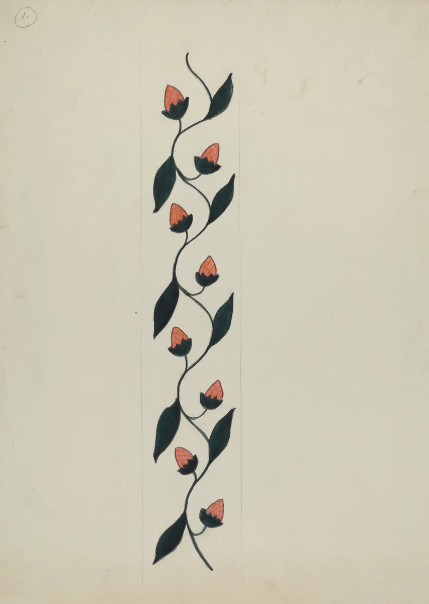 Silk Applique Quilt by Mildred Prince, index of american design, 1936