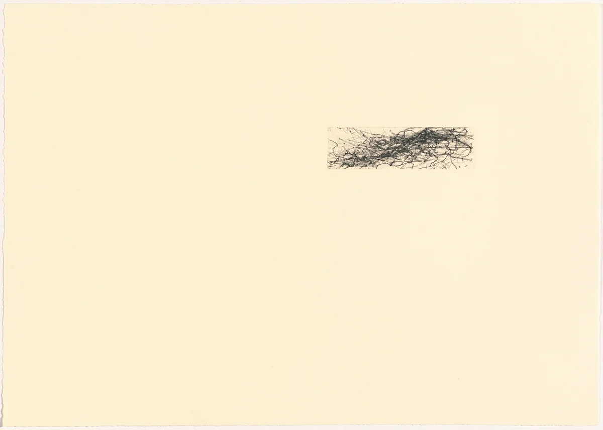 Day Two from Seven Day Diary (Not Knowing) by John Cage, portfolio, 1978