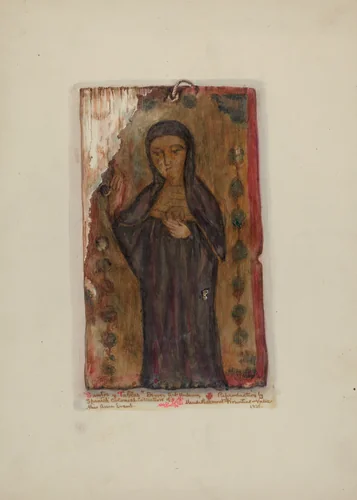 Santo by Maude Valle, index of american design, 1936