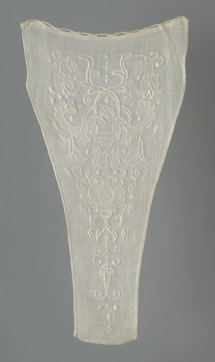 Stomacher by France, textile, 1801-1900