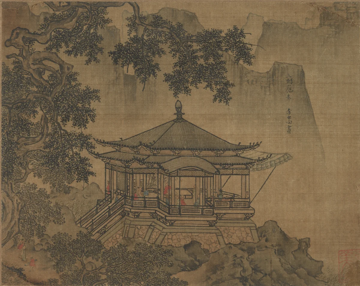 A Pavilion by Unknown, painting, 1127-1279