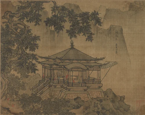 A Pavilion by Unknown, painting, 1127-1279