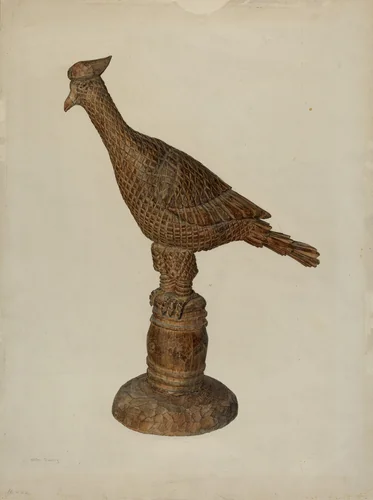 Pa. German Eaglet by Hester Duany, index of american design, 1941