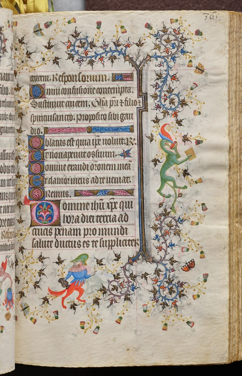 Hours of Charles the Noble, King of Navarre (1361-1425): fol. 178r, Text by Master of the Brussels Initials and Associates, book, 1400-1410