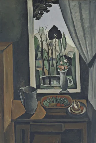 Window at Vers by André Derain, painting, 1912