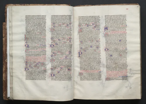 The Gotha Missal: Fol. 24r, Text by Master of the Boqueteaux, book, 1370-1380