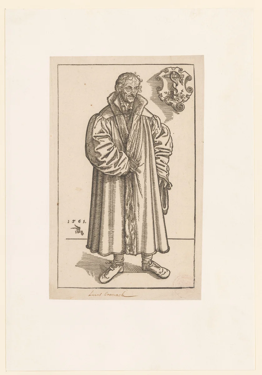 Portret van Philipp Melanchton by Unknown, print, 1561