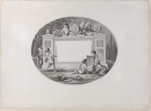 Trade Card by Reinier Vinkeles, print, 1800-1900