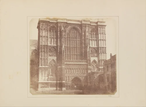 Westminster Abbey by Nicolaas Henneman, photograph, 1845-1846