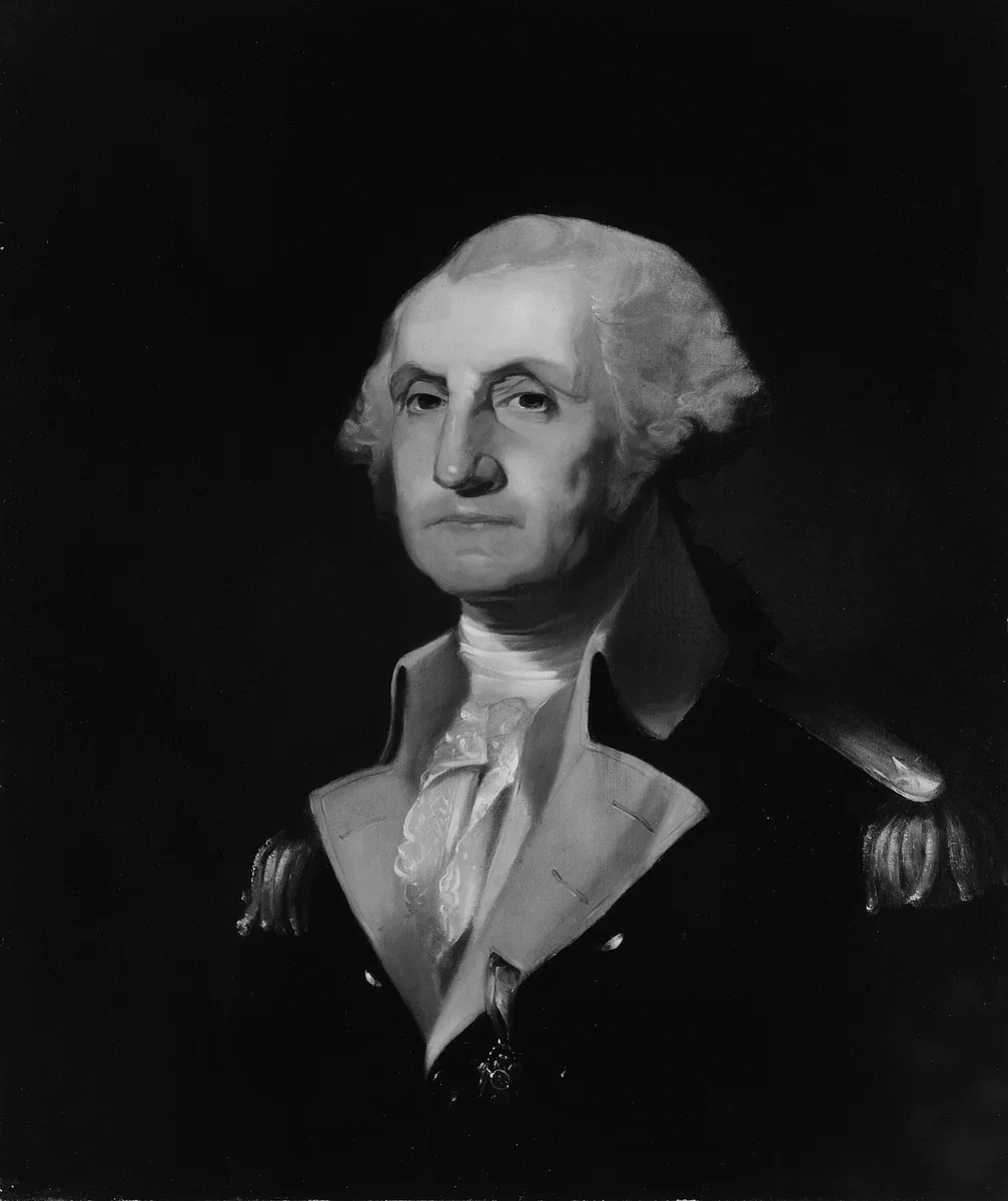 George Washington by Thomas Wilcocks Sully, artwork, 1840