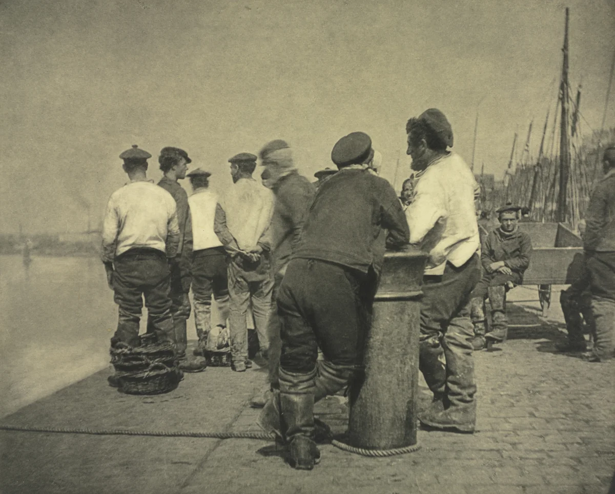 Boulogne Fisherman by Paul Martin, photograph, 1892-1902