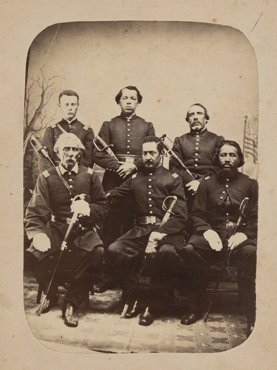 1st Louisiana Guards by American 19th Century, photograph, 1857-1867