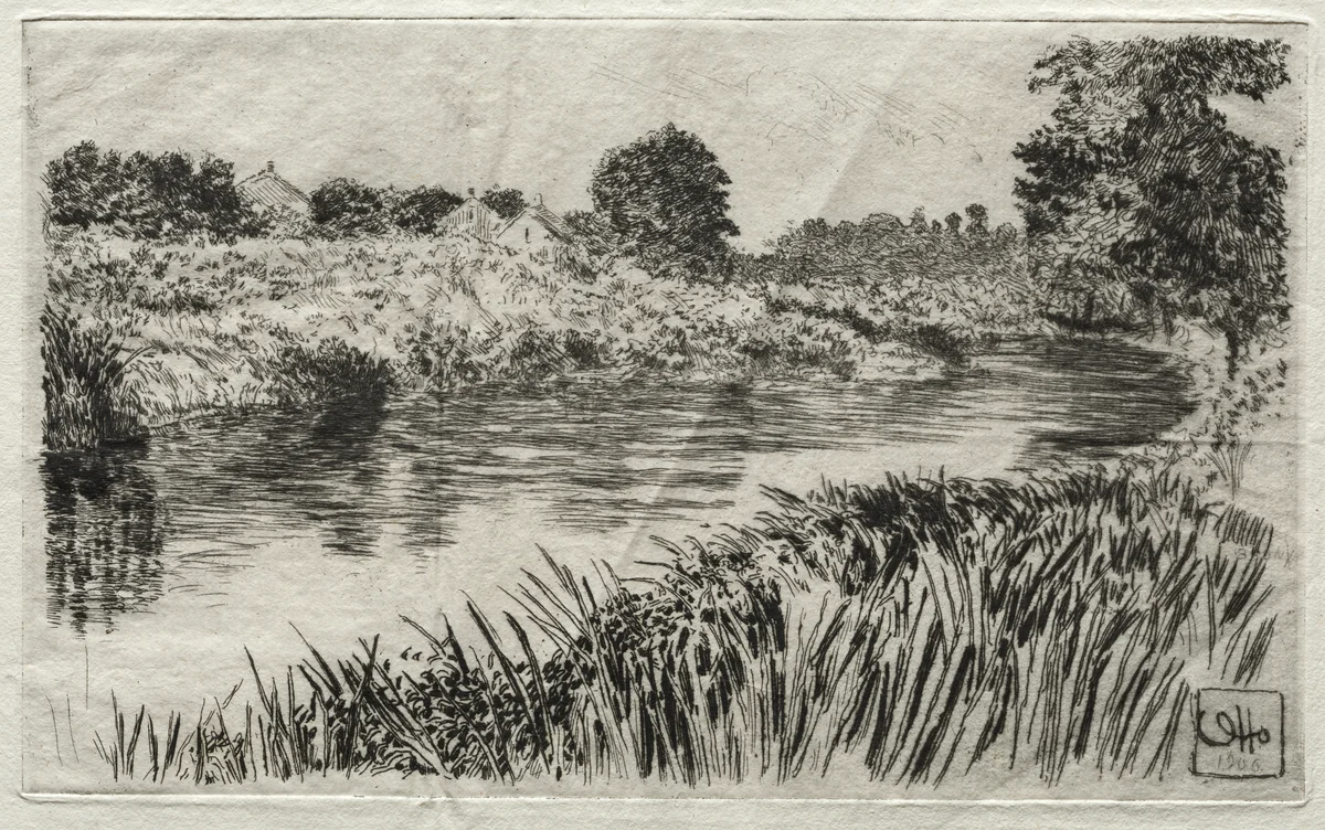 On the Bronx by Otto H. Bacher, print, 1906